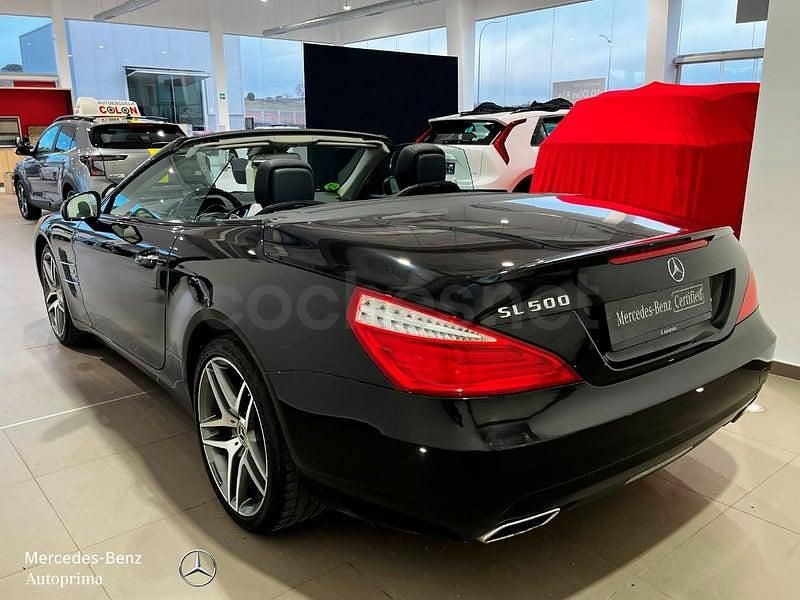 Usado Mercedes SL500 435 CV (319 kW) 2014 Negro Descapotable