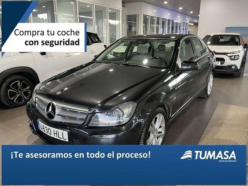 Usado Mercedes C220 Avantgarde 170 CV (125 kW) 2012 Negro Berlina