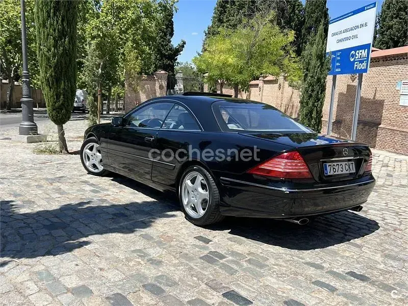 Usado Mercedes CL500 306 CV (225 kW) 2003 Negro Coupe