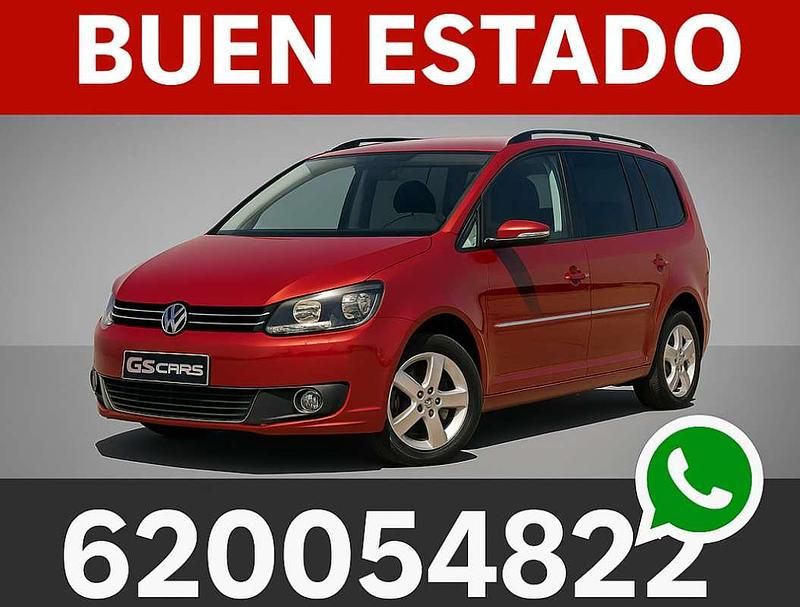 Burdeos Usado 2012 VW Touran Sport Monovolumen | 8990 € (Super precio) - Imagen 1/4