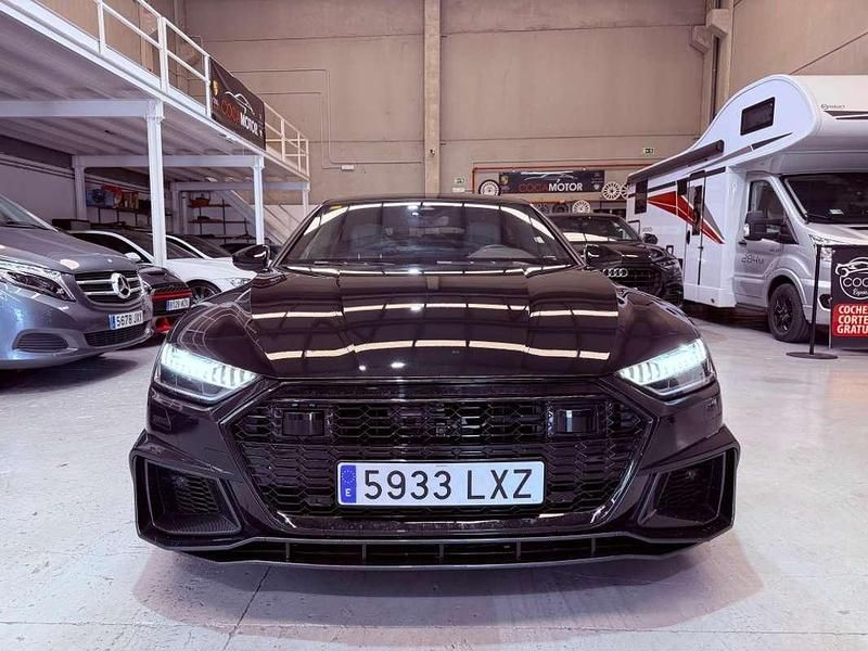 Usado Audi A7 Sportback S-Line 286 CV (210 kW) 2018 Negro Utilitario