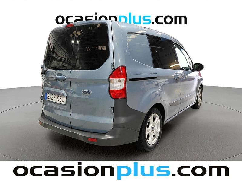 Usado Ford Transit Trend 100 CV (73 kW) 2018 Azul Familiar