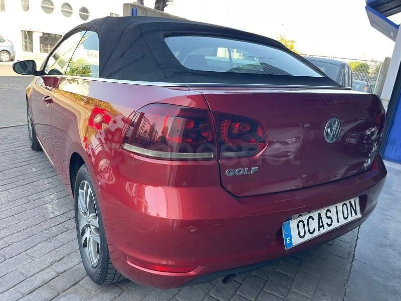Usado VW Golf Cabriolet 105 CV (77 kW) 2012 Rojo Descapotable