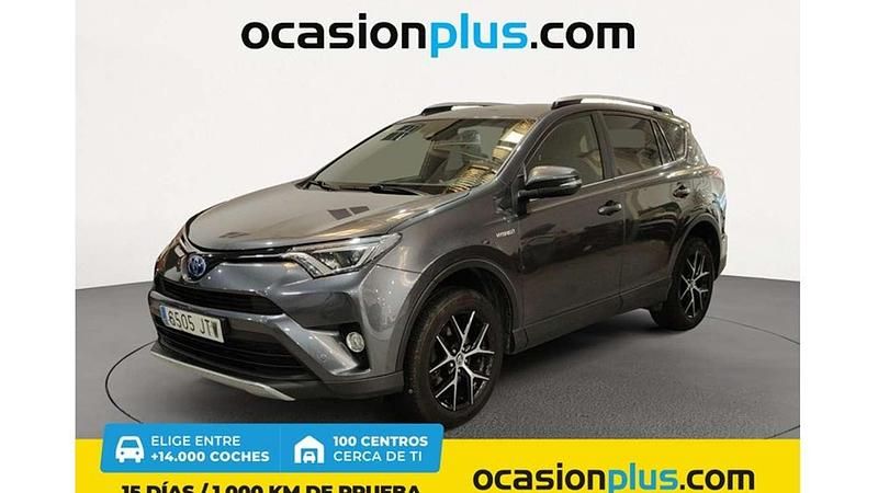 Gris Usado 2016 Toyota RAV4 Hybrid SUV | 22.480 € (Precio justo) - Imagen 1/4