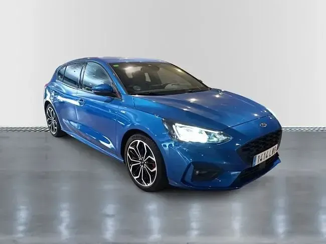 Usado Ford Focus ST-Line X 125 CV (91 kW) 2022 Azul desert island (metalizado) Berlina