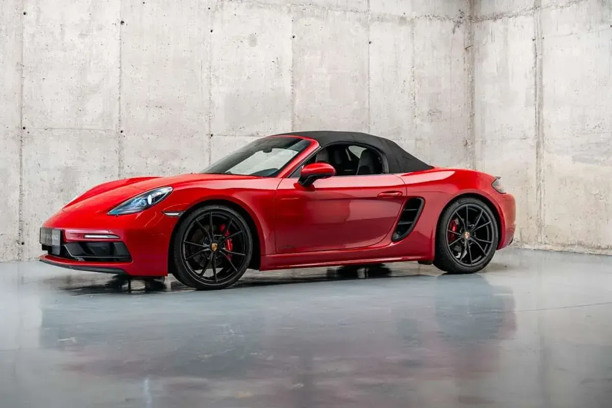 Usado Porsche Boxster GTS 366 CV (269 kW) 2018 Rojo Descapotable