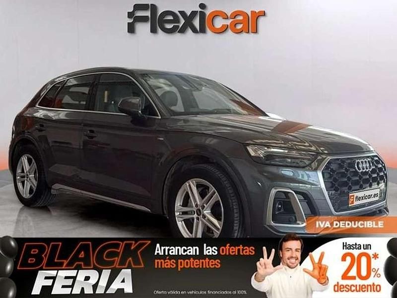 Gris Usado 2022 Audi Q5 S-Line SUV | 31.990 € (Super precio) - Imagen 1/4