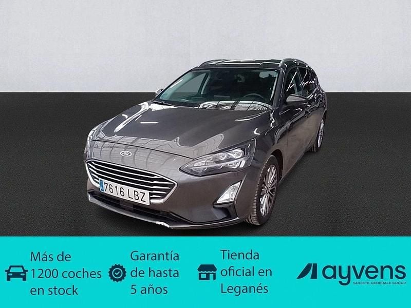 Gris Usado 2019 Ford Focus Titanium Familiar | 11.000 € (Buen precio) - Imagen 1/4