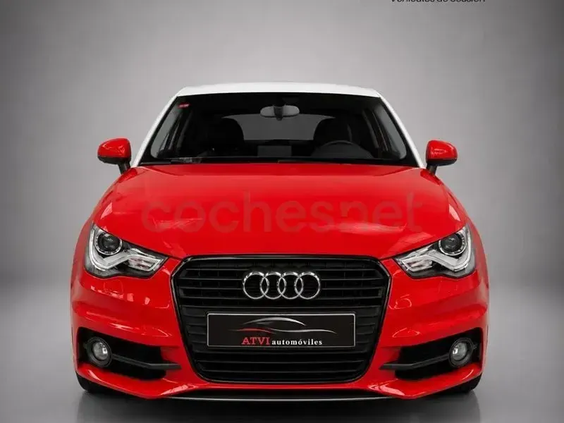 Usado Audi A1 S-Line 125 CV (91 kW) 2015 Rojo Utilitario