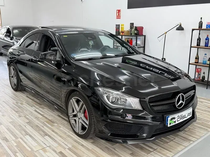 Usado Mercedes CLA45 AMG 381 CV (280 kW) 2016 Negro Coupe