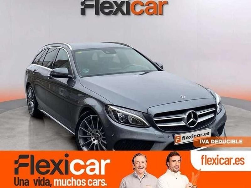 Gris Usado 2018 Mercedes C220 Familiar | 21.490 € (Precio justo) - Imagen 1/4