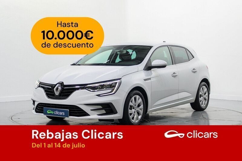 Blanco Usado 2021 Renault Mégane IV Intens Berlina | 17.990 € (Precio justo) - Imagen 1/2
