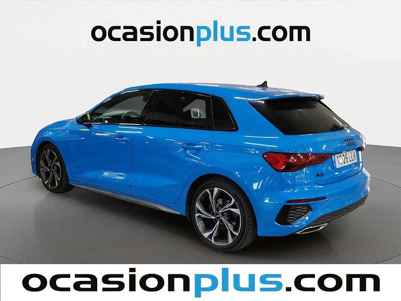 Używany Audi A3 S-Line 150 KM (110 kW) 2020 Niebieski Sedan/Limuzyna