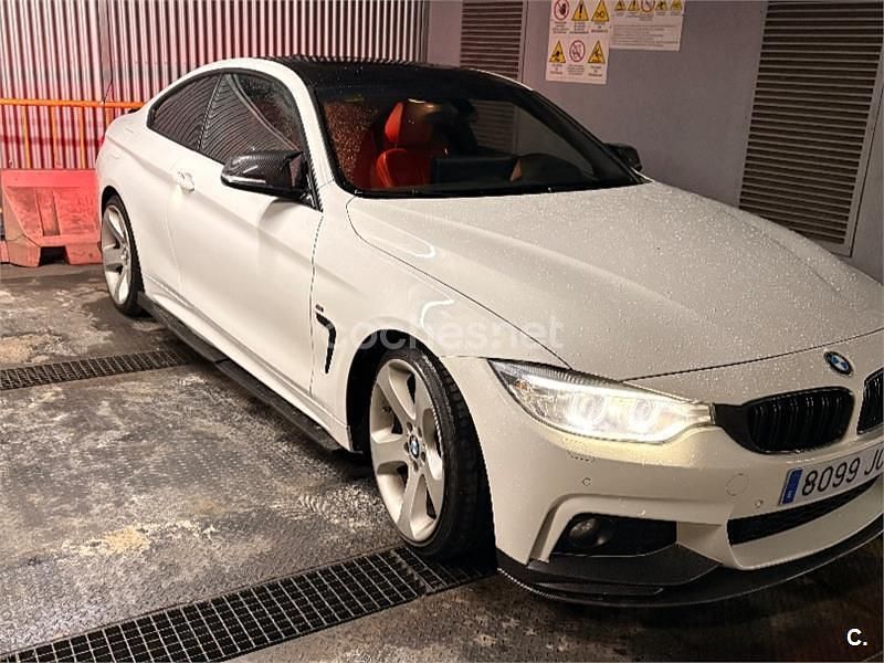 Usado BMW 420 190 CV (139 kW) 2016 Blanco Coupe