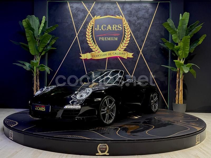 Negro Usado 2011 Porsche 911 Carrera Cabriolet Descapotable | 79.900 € - Imagen 1/4