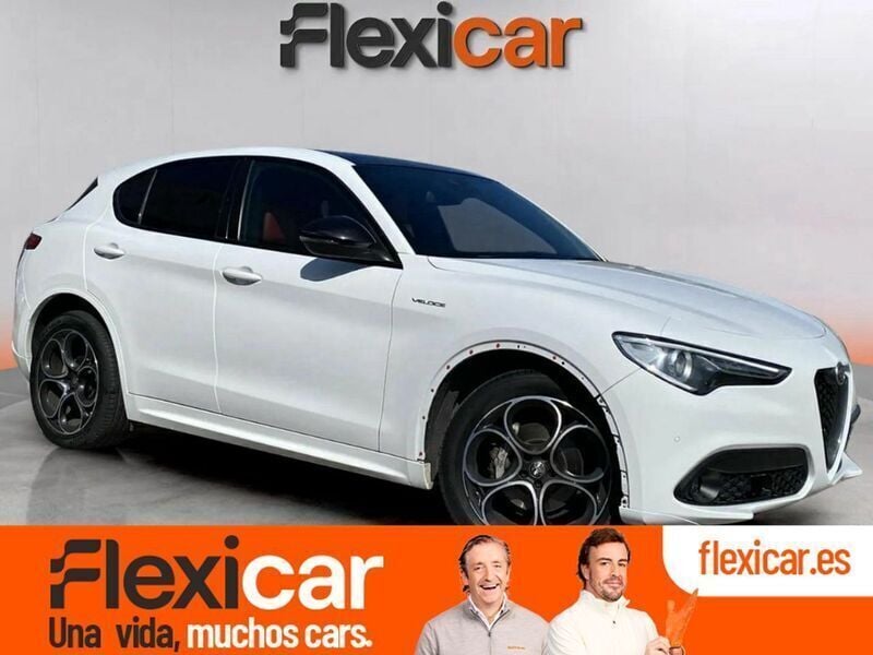 Blanco Usado 2022 Alfa Romeo Stelvio Veloce SUV | 35.990 € (Un poco caro) - Imagen 1/4