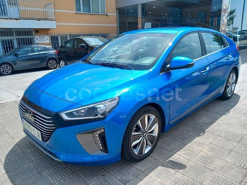 Azul Usado 2018 Hyundai Ioniq Style Berlina | 17.500 € (Un poco caro) - Imagen 1/4