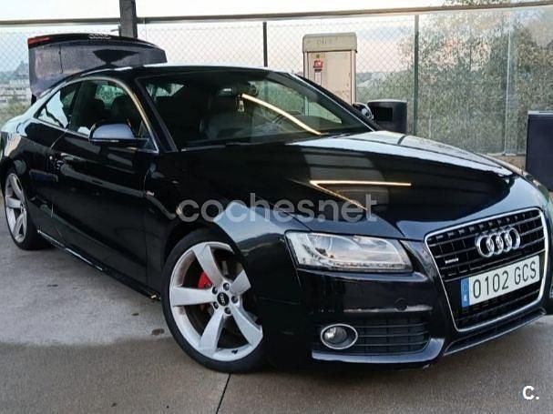 Negro Usado 2008 Audi A5 S-Line Coupe | 11.250 € (Buen precio) - Imagen 1/4