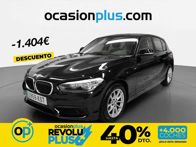 Usado BMW 116 109 CV (80 kW) 2019 Negro Utilitario