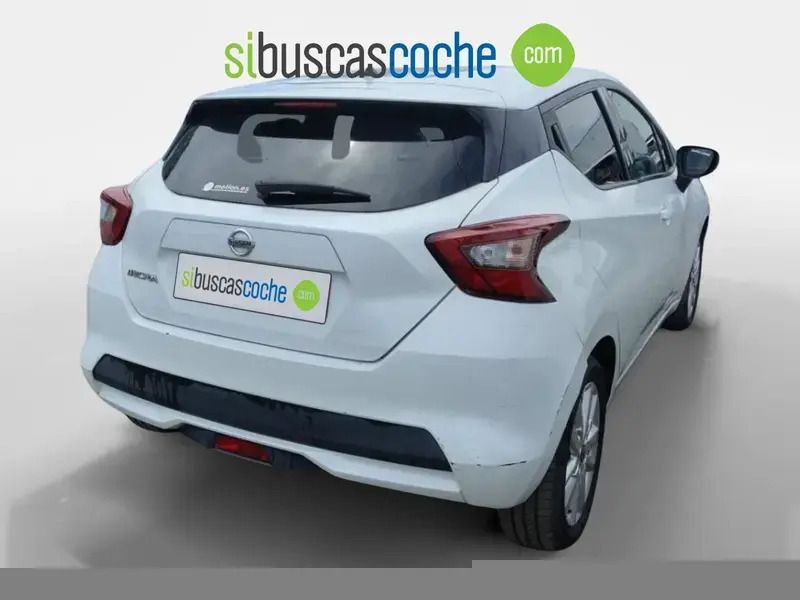 Używany Nissan Micra Acenta 100 KM (73 kW) 2019 Biały Hatchback