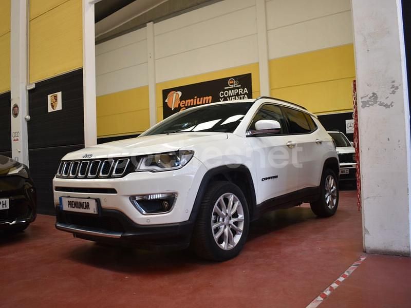 Blanco Usado 2021 Jeep Compass Limited SUV | 20.990 € (Precio justo) - Imagen 1/4
