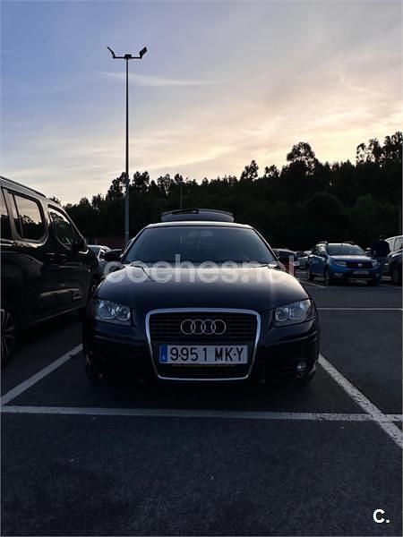 Usado Audi A3 Ambition 140 CV (102 kW) 2008 Azul Utilitario