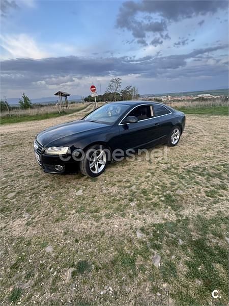 Usado Audi A5 190 CV (139 kW) 2008 Negro Coupe