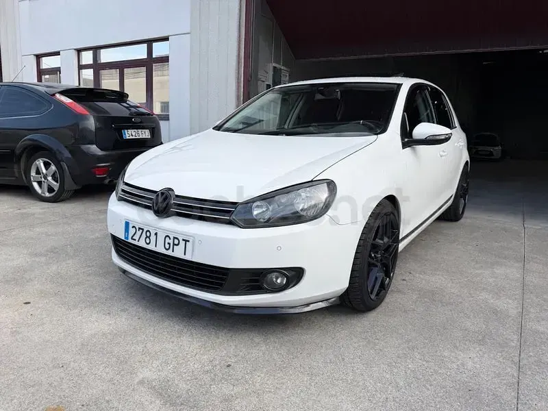 Usado VW Golf VI GT 105 CV (77 kW) 2009 Blanco Utilitario