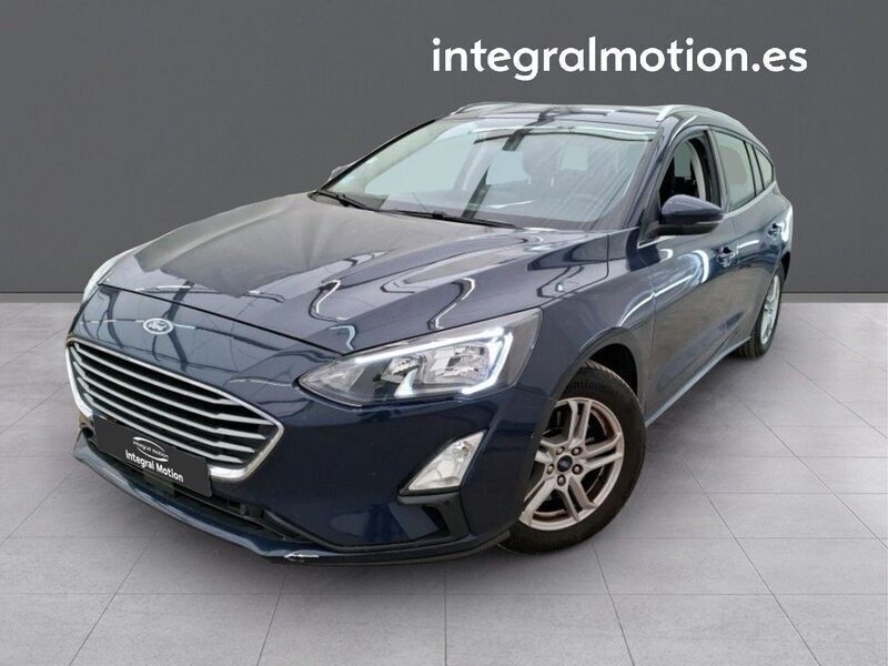 Azul Usado 2020 Ford Focus Trend Familiar | 13.900 € (Precio justo) - Imagen 1/4