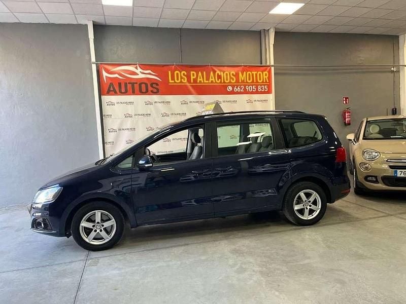 Usado Seat Alhambra Style 150 CV (110 kW) 2016 Azul Monovolumen