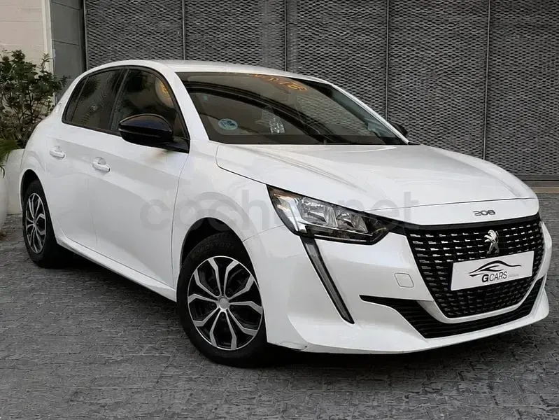 Usado Peugeot 208 Active 75 CV (55 kW) 2022 Blanco Utilitario
