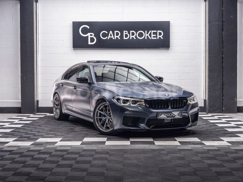 Usado BMW M5 M Performance 600 CV (441 kW) 2018 Gris / plata Berlina