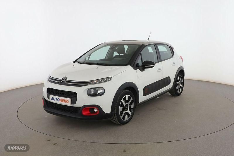 Blanco Usado 2018 Citroën C3 PureTech Utilitario | 9599 € (Precio justo) - Imagen 1/3