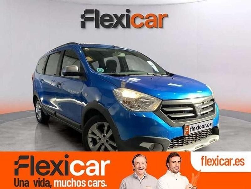 Azul Usado 2017 Dacia Lodgy Stepway Monovolumen | 11.970 € (Precio justo) - Imagen 1/4