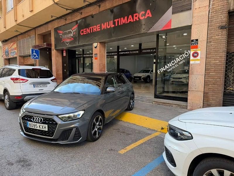 Usado Audi A1 Sportback S-Line 116 CV (85 kW) 2019 Gris / plata Utilitario