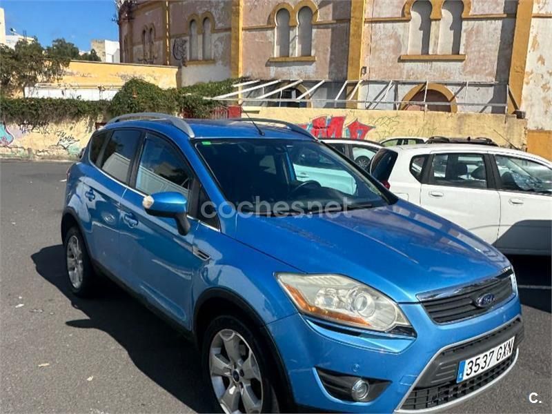 Azul Usado 2010 Ford Kuga Titanium SUV | 7490 € (Buen precio) - Imagen 1/4