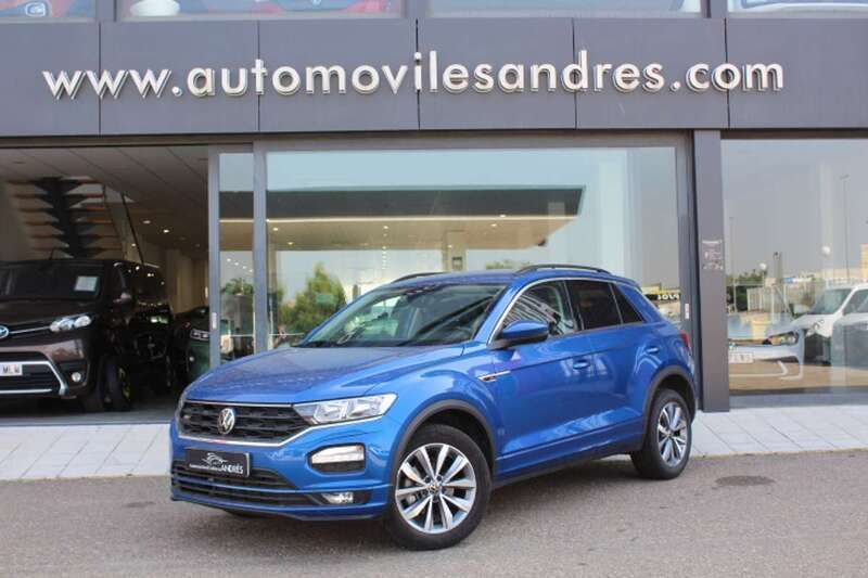 Azul Usado 2022 VW T-Roc Advance SUV | 25.500 € (Precio justo) - Imagen 1/4