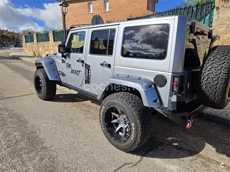 Usado Jeep Wrangler Unlimited Rubicon 284 CV (208 kW) 2016 Gris / plata SUV