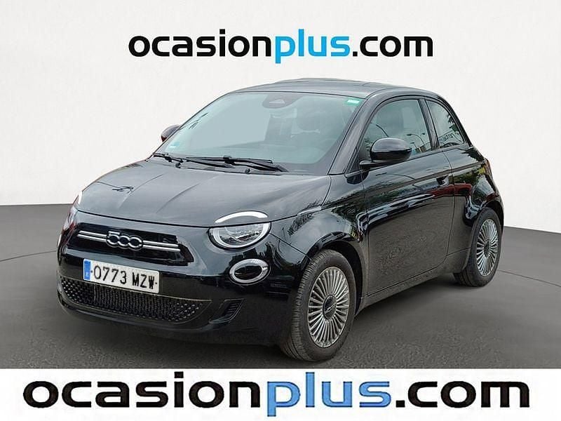 Negro Usado 2023 Fiat 500e Icon Utilitario | 12.455 € (Precio justo) - Imagen 1/4