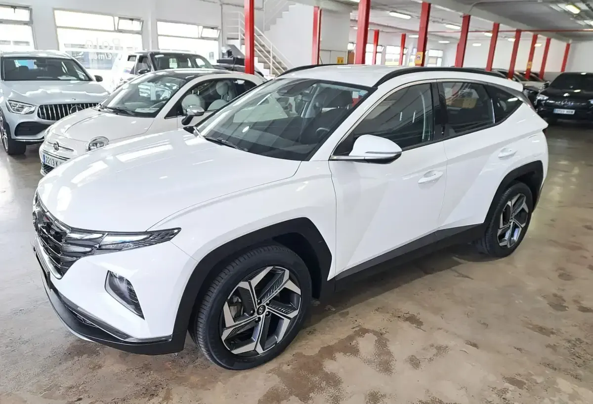 Usado Hyundai Tucson 265 CV (194 kW) 2021 Blanco SUV