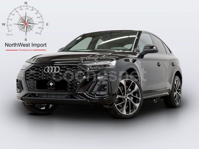 Negro Usado 2021 Audi Q5 Sportback S-Line SUV | 44.900 € (Precio justo) - Imagen 1/4