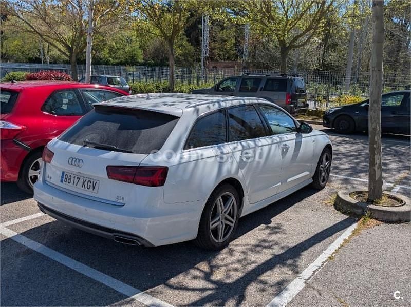 Usado Audi A6 190 CV (139 kW) 2018 Blanco Familiar