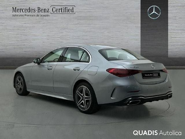 Usado Mercedes C300e AMG line 313 CV (230 kW) 2024 Plata hightech