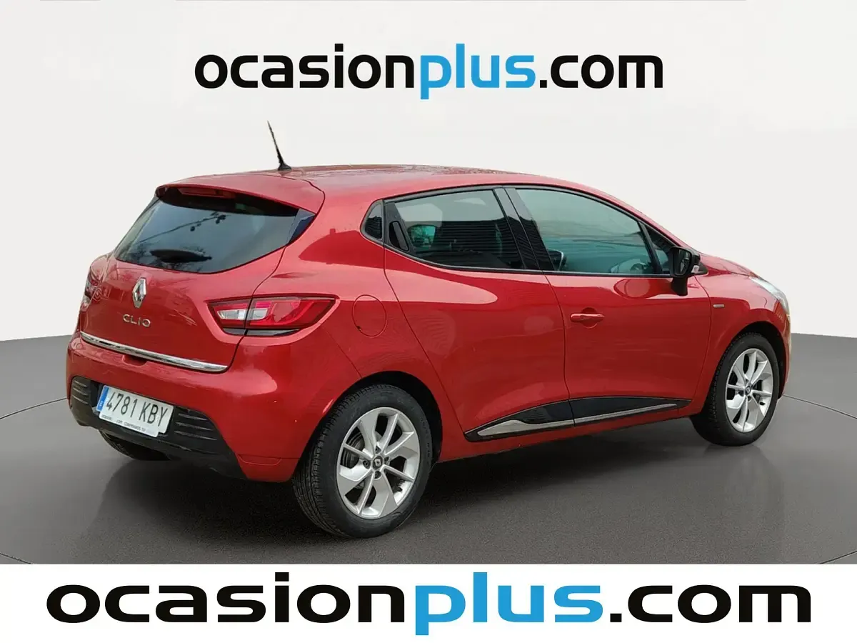 Usado Renault Clio LIMITED 90 CV (66 kW) 2017 Rojo Utilitario