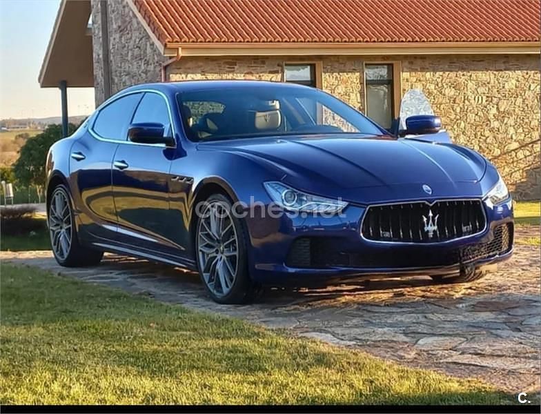 Usado Maserati Ghibli 275 CV (202 kW) 2015 Azul Berlina