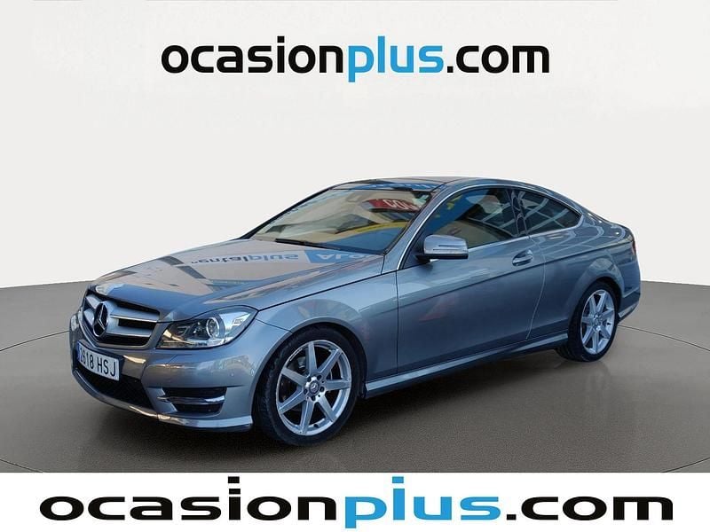 Gris plata Usado 2013 Mercedes C220 Coupe | 14.990 € (Precio justo) - Imagen 1/4