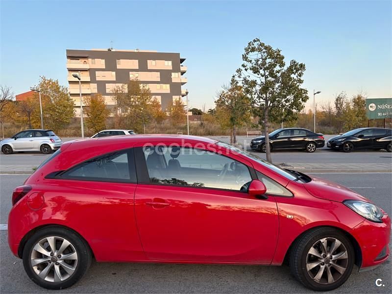 Rojo Usado 2017 Opel Corsa Selective Berlina | 8500 € (Buen precio) - Imagen 1/4