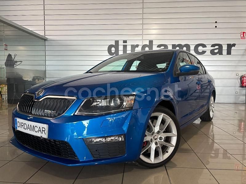 Azul Usado 2014 Skoda Octavia RS Berlina | 16.500 € (Precio justo) - Imagen 1/4