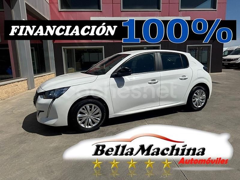 Blanco Usado 2022 Peugeot 208 Utilitario | 10.950 € (Precio justo) - Imagen 1/4