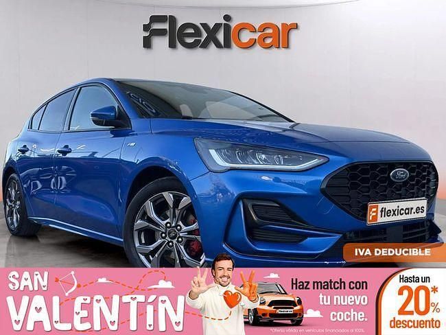 Azul Usado 2022 Ford Focus ST-Line Familiar | 15.990 € (Buen precio) - Imagen 1/4